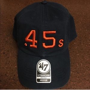 NWT Houston Astros 47 Brand Fitted Hat